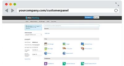 Reseller Customer Panel